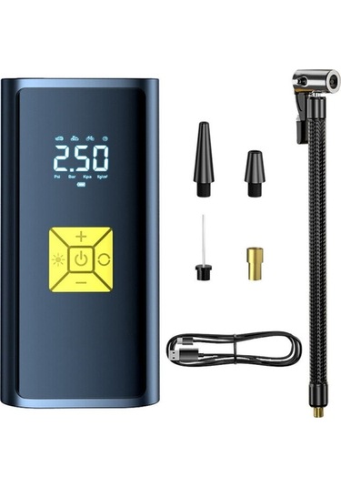 Sones Suıtu St-9620c Kablosuz Güç Bankası Küçük Taşınabilir Araba Hava Pompası Lastik Şişirme Motosiklet Bisiklet İçin