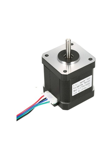 Moly Yunboo 17hs8401s Nema17 Adım Motoru, 52n.cm Tork, 1.8a Akım, 4 Pinli Dupont 1m, Alüminyum 3d Yazıcı İçin