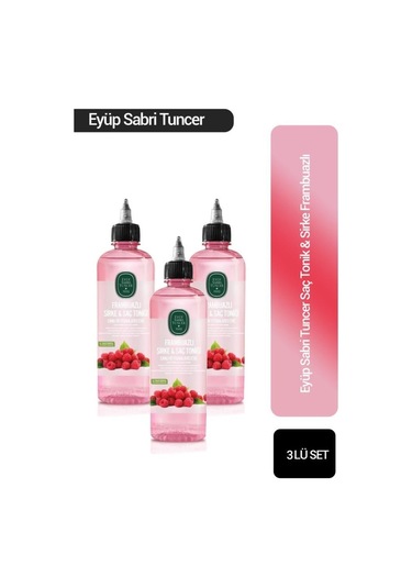 Eyüp Sabri Tuncer Frambuazlı Sirke Saç Toniği 3 x 400 ML
