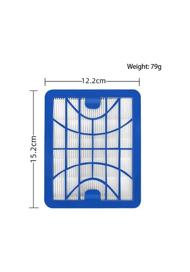 Unimarket Zvca050h Clarris, Explorer, Jupiter, Odyssey, Max Elektrikli Süpürge İçin 3'lü Hepa Filtre Seti Süpürge Yedek Parçaları 3 Adet
