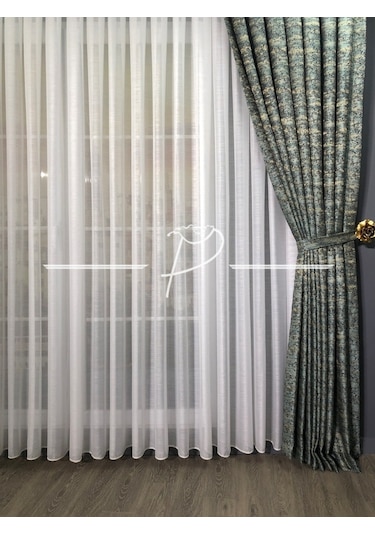 Tül Perde Körfez Desen Brillant Marka Koleksiyon Ürünü Çok Renkli