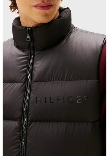 Tommy Hilfiger Erkek Yelek Mw0mw41360 Bds Siyah Siyah