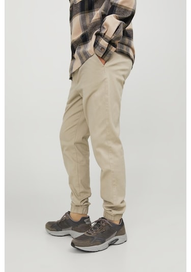 Jpstgordon Jjdave Jogger 12224518 Bej 001