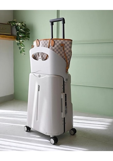 Miamily Carry On Kabin Boy Valiz - Mist Grey Gri