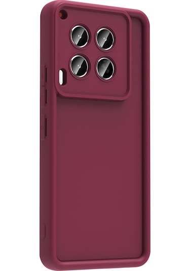 Goocamp Tecno Camon 30 Kılıf Kamera Korumalı Ananas Kapak - Koyu Yeşil Koyu Yeşil