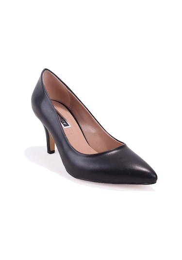 Dagoster Dza07-388412 Siyah Stiletto Topuklu Kadın Ayakkabı Siyah
