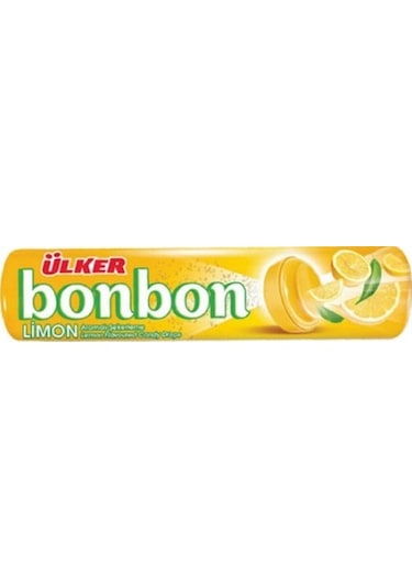 Ülker Bonbon Limon Aromalı Şeker 18 x 36 G