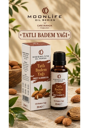 Moonlife - Tatlı Badem Yağı 20 Ml Diğer