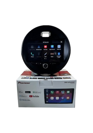 Mini Cooper 2015-2019 Pioneer 4-64 Tam Profesyonel Oem Multimedia 9"