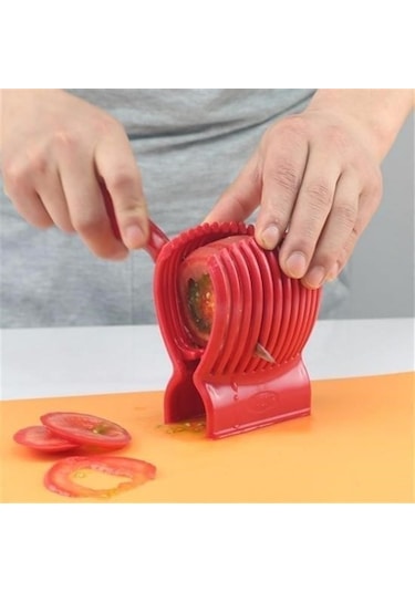 Büro Ev Ofis Mutfağı İçin Mandallı Kolay Dilimleyici Sebze Meyve Dilimleme Aparatı Diğer