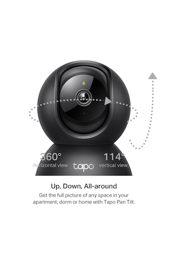 TP-Link Tapo C211 2K 3 MP Wi-Fi Kamera + Kioxia Exceria 64 GB Micro SDXC Hafıza Kartı