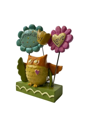 Uretti - Okay 5711 1986 Surrounded By Love Temalı Dekoratif Masa Üstü Biblo 1 Adet