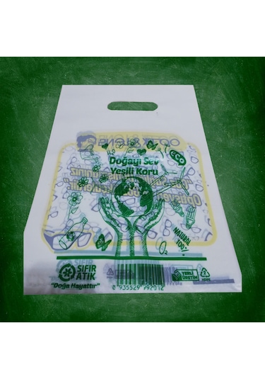 Merpak Baskılı Poşet Gözlük Poşeti El Geçme 22 x 32 CM 5 KG