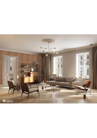 Winpanel Dekoratif Ahşap Duvar Paneli Bambu Rengi 60x240 CM