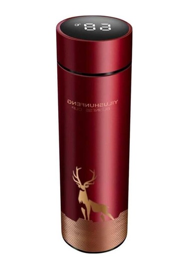 Besthome1 Akıllı Dokunmatik Ekranlı 500ml Sızdırmaz Paslanmaz Çelik Termal Bardağı