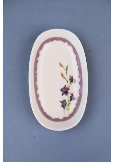 Tabak Evi Porselen Morden Kahvaltı Ve İkram Takımı 6 Kişilik 14 Parça Çok Renkli