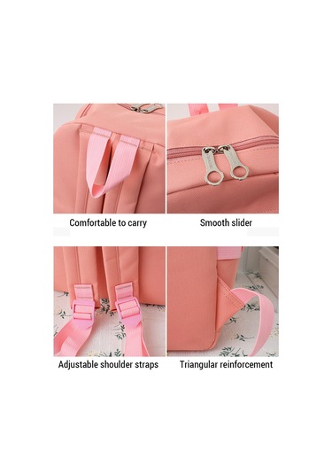 Kangvka Büyük Kapasiteli Kore Tarzı Kadınlar İçin Keten Çanta Seti - Günlük Ve Seyahat İçin Şık Ve Pratik Blue