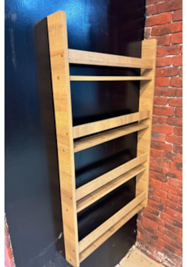 Montessori 4 Raflı Mdf Çocuk Kitaplığı