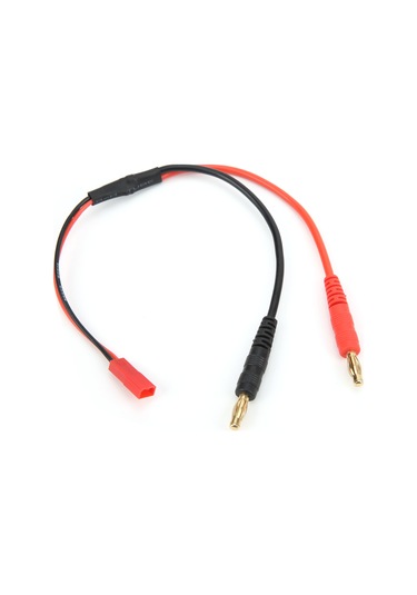 Wezone Rc Modeli İçin B6 Lipo Şarj Cihazı Bağlantı Kablosu - Jst'den 4.0mm Muz Soketine, 21.6cm Silikon Teli, 1s Pil Uyumlu