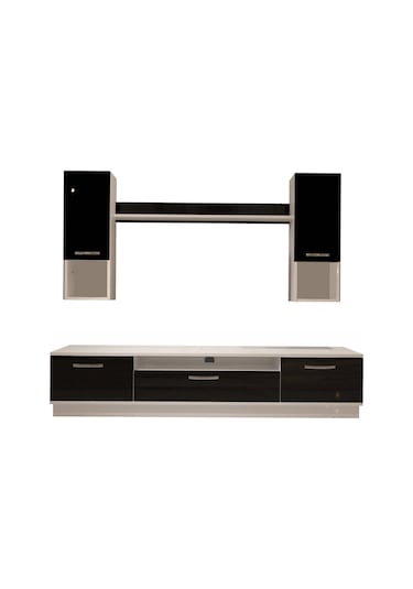 Decoraktiv Trendstyle 5da Slm Tv Ünitesi Tv Sehpası Beyaz - Siyah