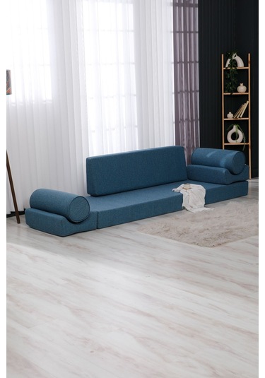 Prestigegolf Yer Kanepesi,yer Oturma Minderi ,şark Köşesi Mavi