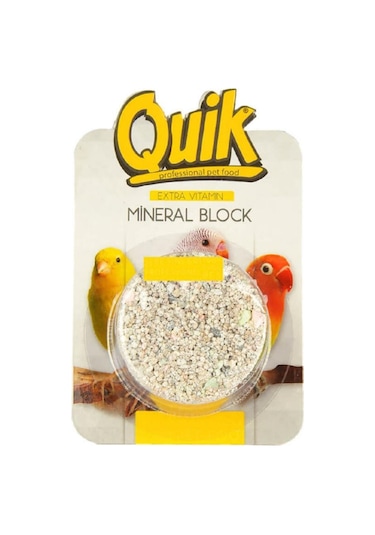 Quik Kuşlar için Mineral Blok Gaga Taşı 5 Cm