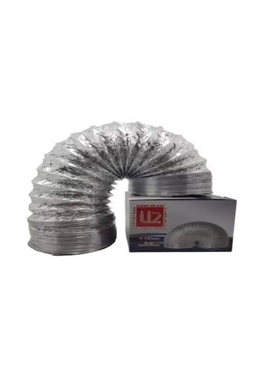 Aspiratör Borusu 3 M Telli 127 Mm Davlumbaz Borusu Aspiratör 3mt