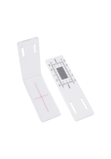 Hangfox Yapı Duvarı Çatlaklarını İzleyici, Akrilik Ve Abs Malzeme, 1mm Ölçek, Kolay Kurulum, Çatlak Gelişimini Takip Etme Aracı