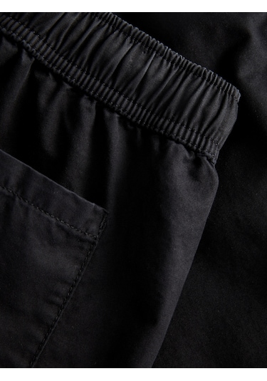 Jack & Jones Kadin Orta Bel Jogger Sort - Sky - 12292634 Siyah