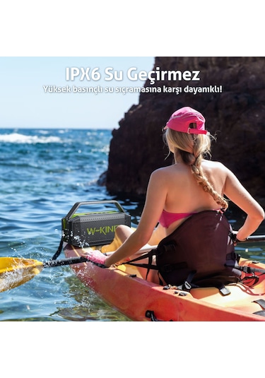 W-King D9-1 100W Boombox 40S Bluetooth 5.0 Hoparlör
