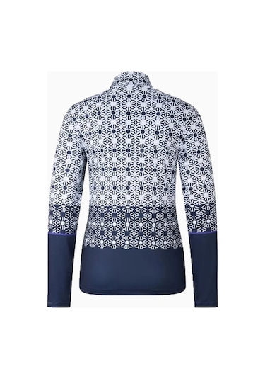Bogner Sport First Layer Beline Termal Kadın Kayak Içlik İçlik Koyu Mavi-beyaz