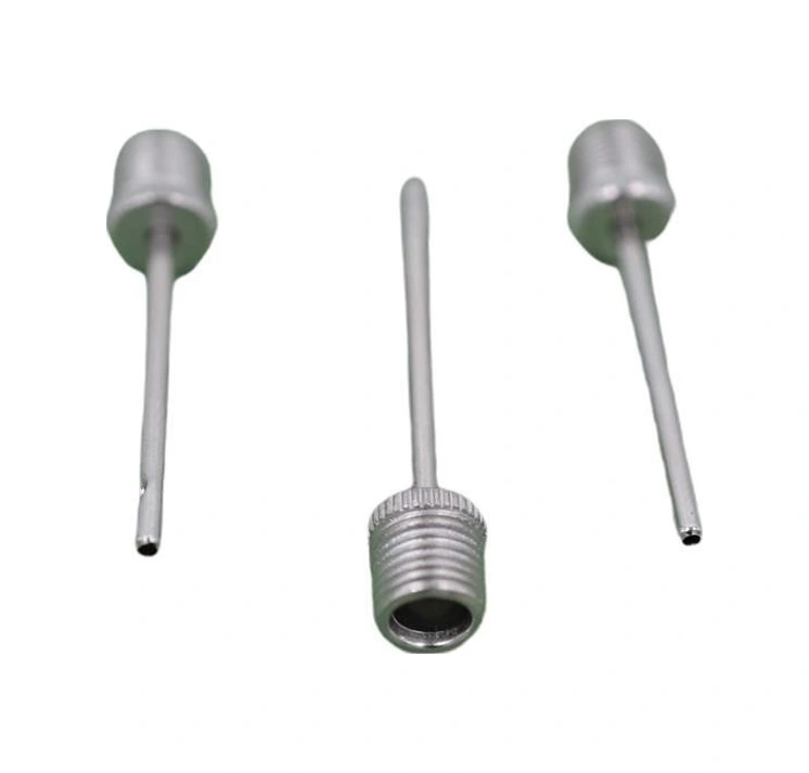 Sıladanal Pompa İğne Başlık Seti Top Bisiklet Lastiği Şişirme İğneleri Siyah