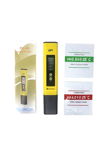 Taşınabilir Dijital Ph Ölçer 0.00-14.0 Ph Test Cihazı Tds Ec Metre Termometre 0-9999us/cm 0-9999ppm Tds Ec Meter