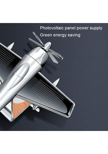 Sones Güneş Arabası Uçak Süs Katı Aroma Difüzör Araba Dönen Dekorasyon Ürünleri