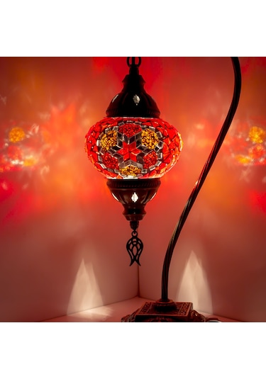 Dekoratif MOZAİK LAMBA DEKORATİF OSMANLI LAMBASI ABAJUR