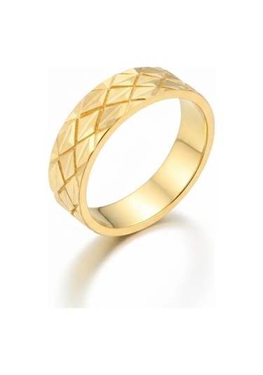 14 Ayar Altın Sade Yüzük 735 Gold