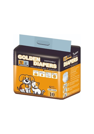 Golden Diapers Köpek Alt Bağlama Bezi Small