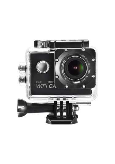 Reedark Su Spor Kamerası 1080p Full Hd 2 Ekran 30m Su Geçirmez Bisiklet Ve Outdoor Kayıt Cihazı Siyah