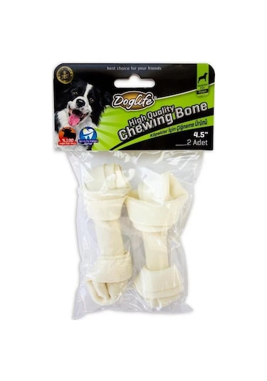 Doglife Ağız  Düğümlü Kemik 10,5cm 30 Gr 2'li