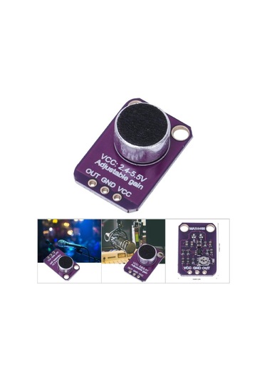 Skycıty Mikrofon Güçlendirici Modülü, Ses Sensörü, 2.4v-5.5v