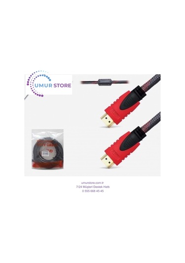 Hdmi Kablo 3m Örgülü