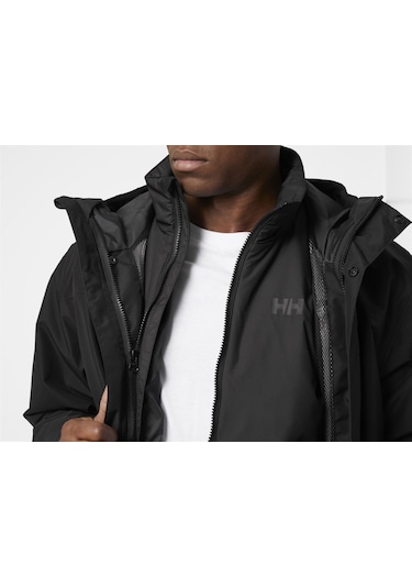 Helly Hansen Juell 3-IN-1 Jacket Erkek Mont Siyah