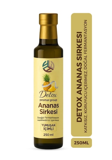 Promar Ananas Sirkesi Doğal Fermantasyon Pineapple Vinegar 250 Ml