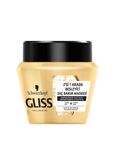 Gliss Ultimate Oil Elixir Saç Maskesi 2 x 300 ML