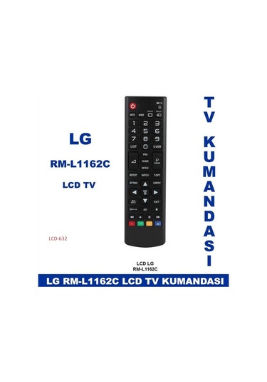 Periboia LG Uyumlu Rm-l1162c Kumanda - Lcd-632
