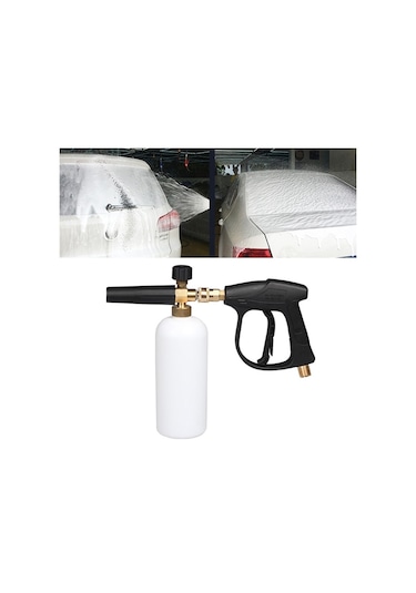 Sones Yüksek Basınçlı Araba Yıkama Köpük Tabancası Sabun Köpürtücü Jeneratörü Su Püskürtme Tabancası, 3/8 Hızlı Bağlantı