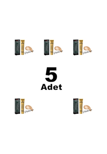 New Well Derma Make Up Yoğun Kapatıcı Fondöten Platinum 5 Adet