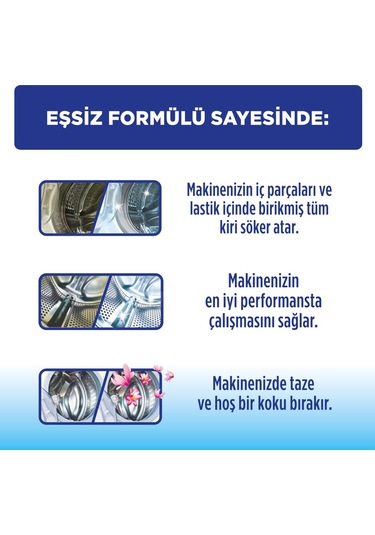 Marc Çamaşır Makinesi Temizleyici 6 Adet x 250 Ml.