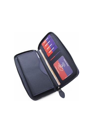 Penta Polo Karali̇no Telefon Gözlü Portföy Cüzdan Kartlık