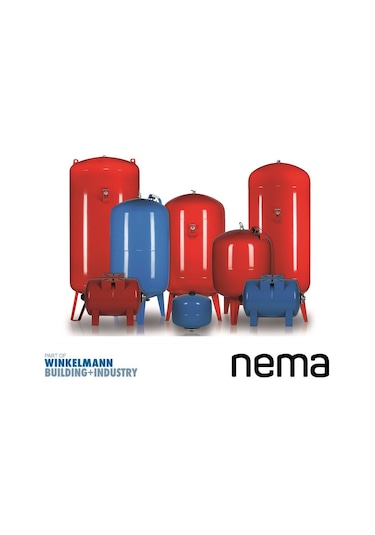Nema Neq 80 - Yatık Tank 10 Bar - 80 Litre